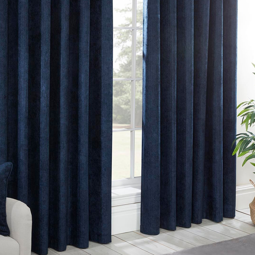 Divante Alden Navy Thermal Curtains 229cm Image 6