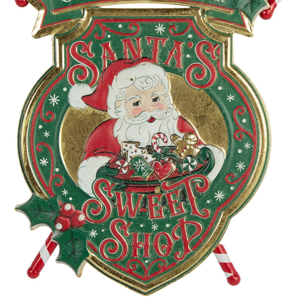 Santa's Sweet Shop Wall Hanging Image 2