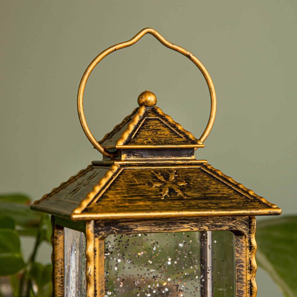 Samuel Alexander Robin with Santa Hat Dual Powered Light Up Christmas Water Spinner 28cm Image 3