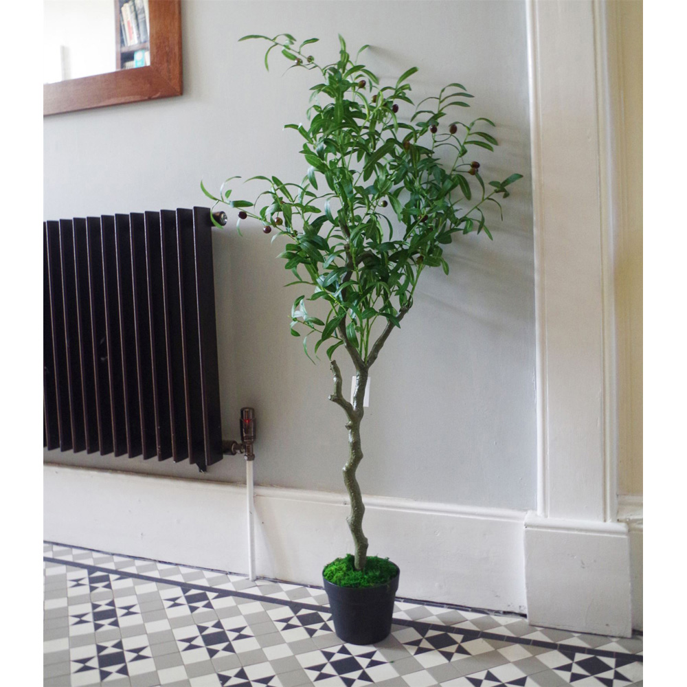 Leaf Artificial Olive Tree Natural Style 120cm Image 6