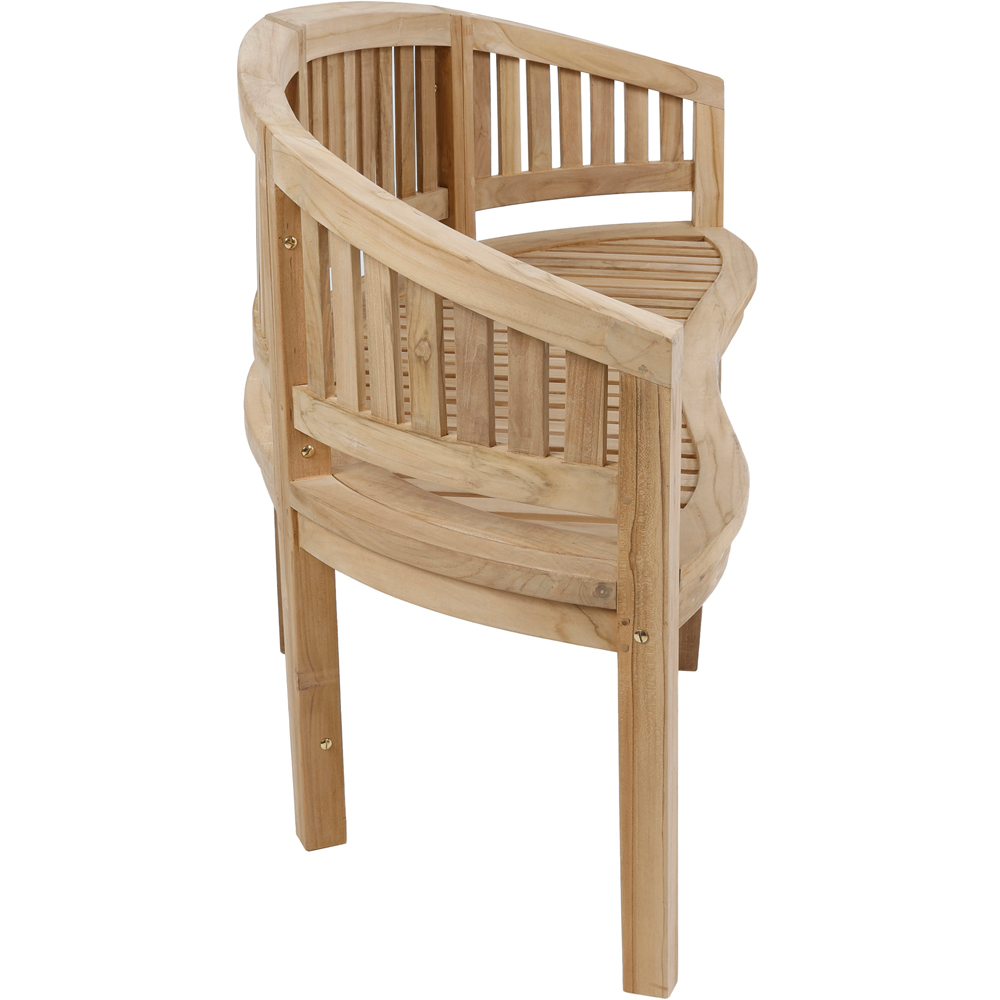 Charles Bentley San Diego Teak Bench Image 4
