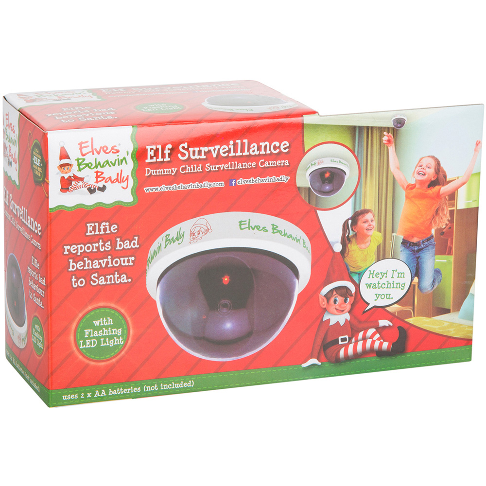 Elves Behavin Badly Elf Surveillance Dummy Child Surveillance Camera Image 1