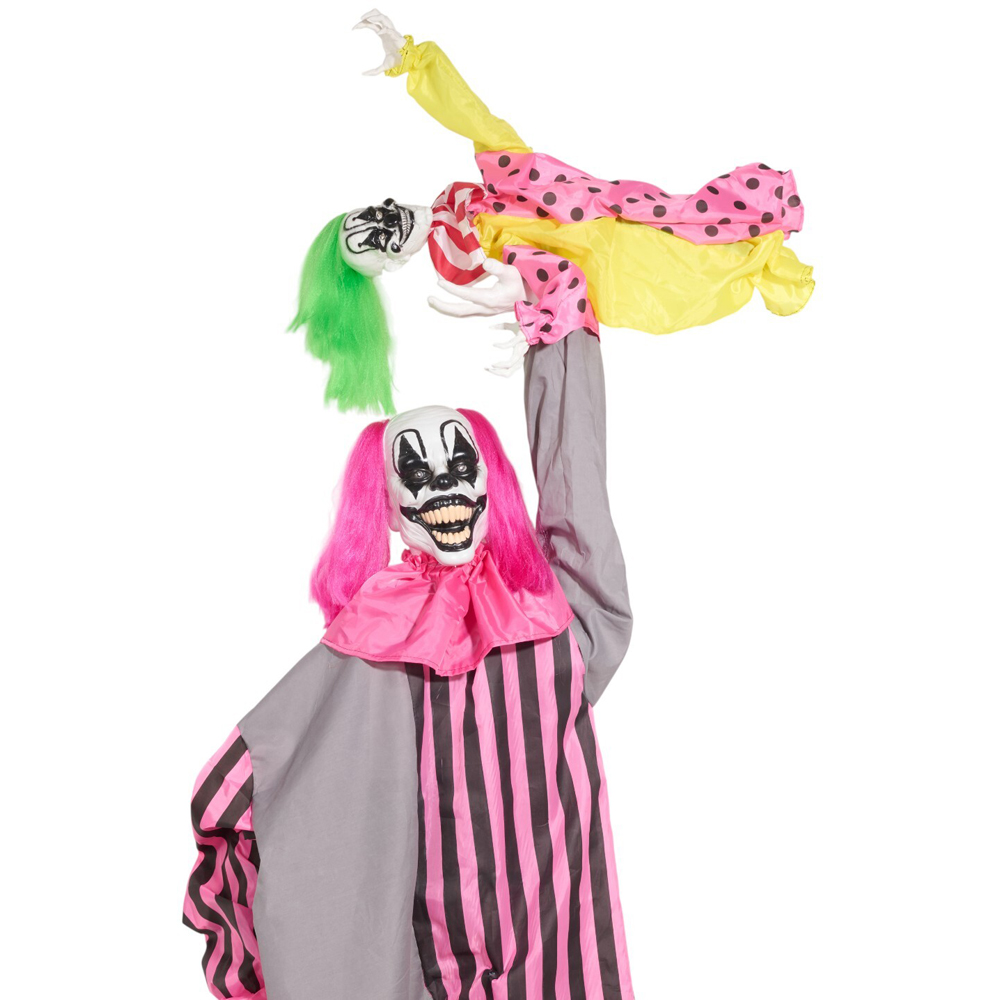 XL Creepy Standing Clown Image 6