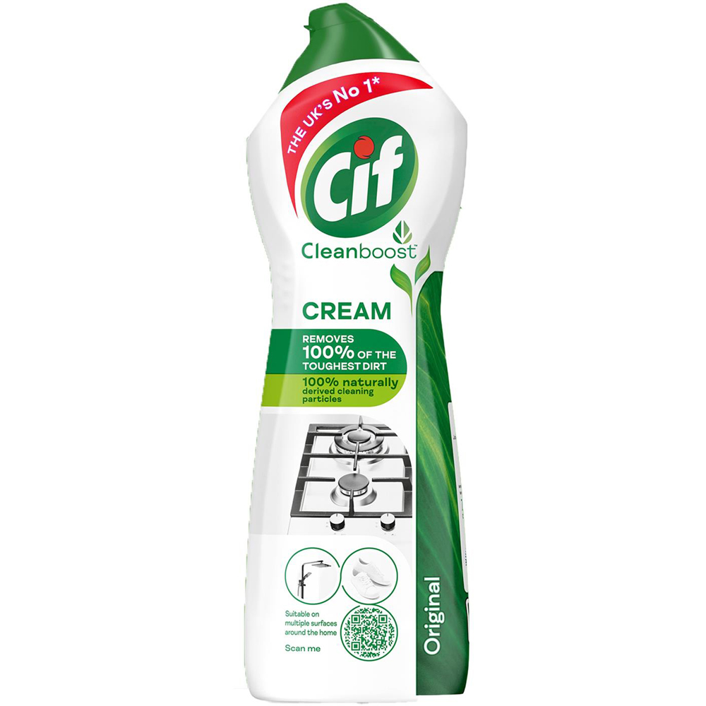 CIF Cleanboost Original Multipurpose Cleaner Cream 750ml 6 Pack Image 2