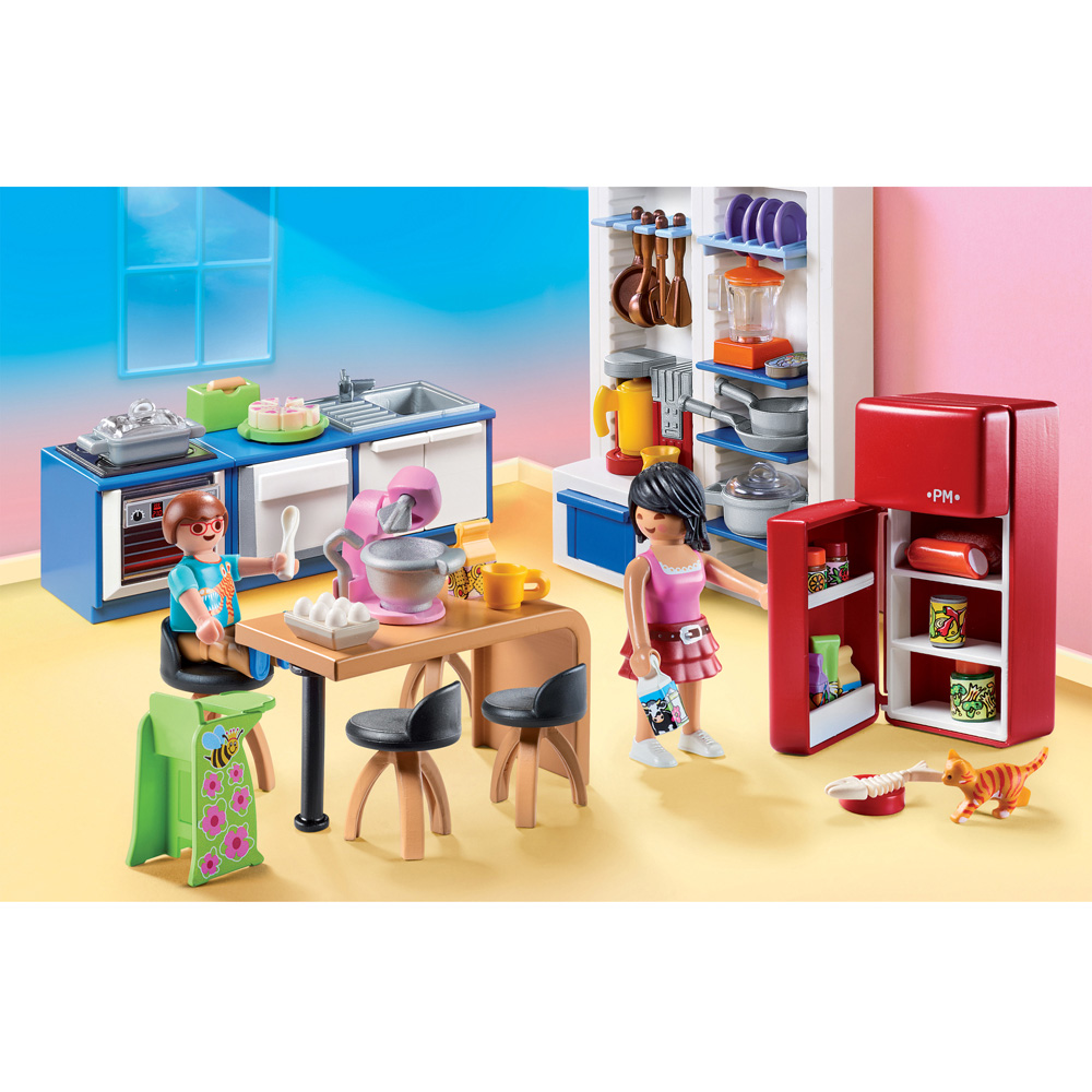Playmobil Family Kitchen Playset 129 Piece Image 5