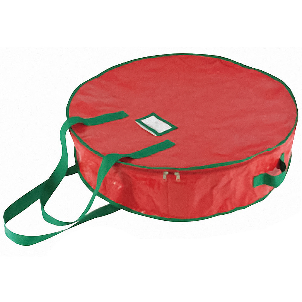 St Helens Red Seasonal Wreath Storage Bag 70cm Image 1