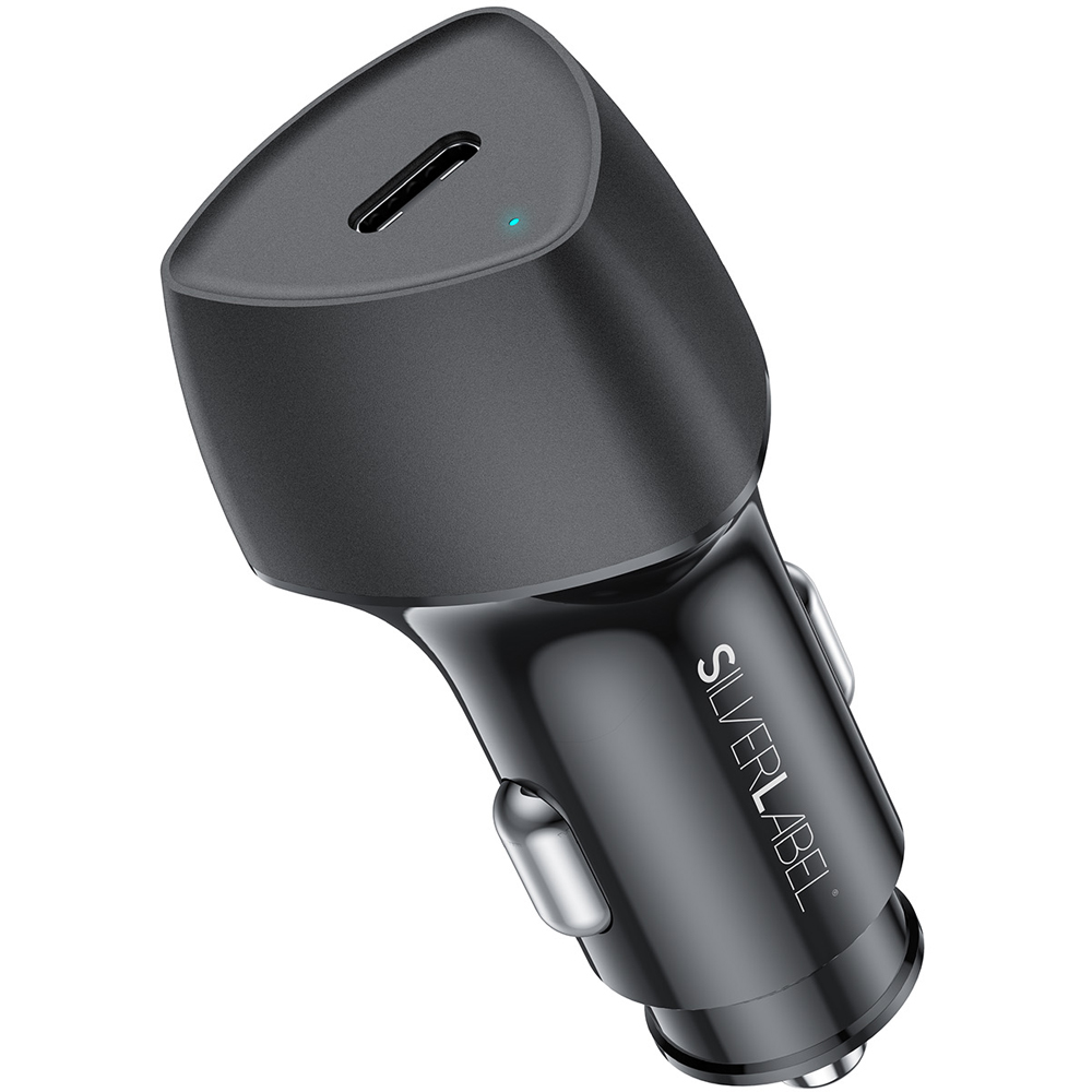 SilverLabel Black PD Car Charger 20W Image 2