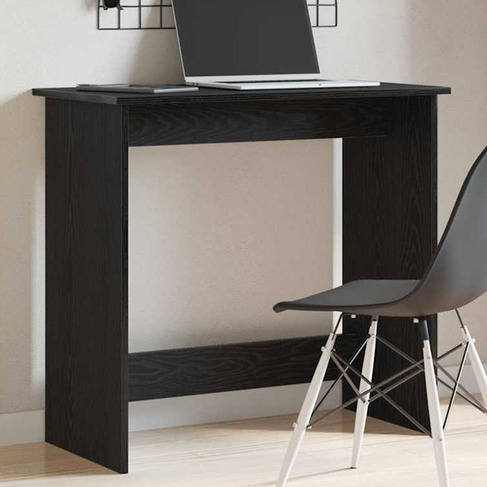 vidaXL Computer Desk Black Image 1