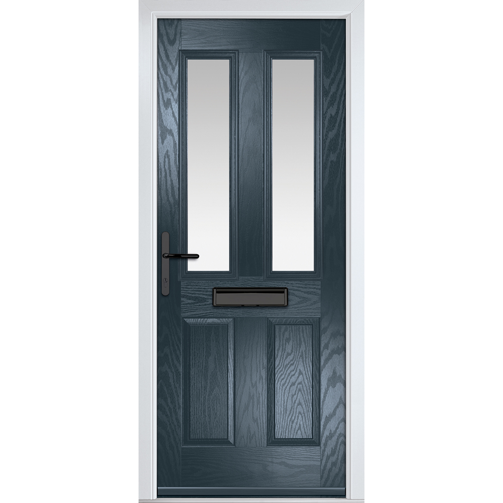 Crystal-Direct Carnoustie Anthracite Grey GRP Stipolytte Right Hand Open Front Door 2090 x 890mm Image 1