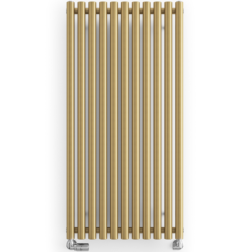Terma Rolo Room 3028 BTU Brass Radiator 1200 x 590mm Image 3