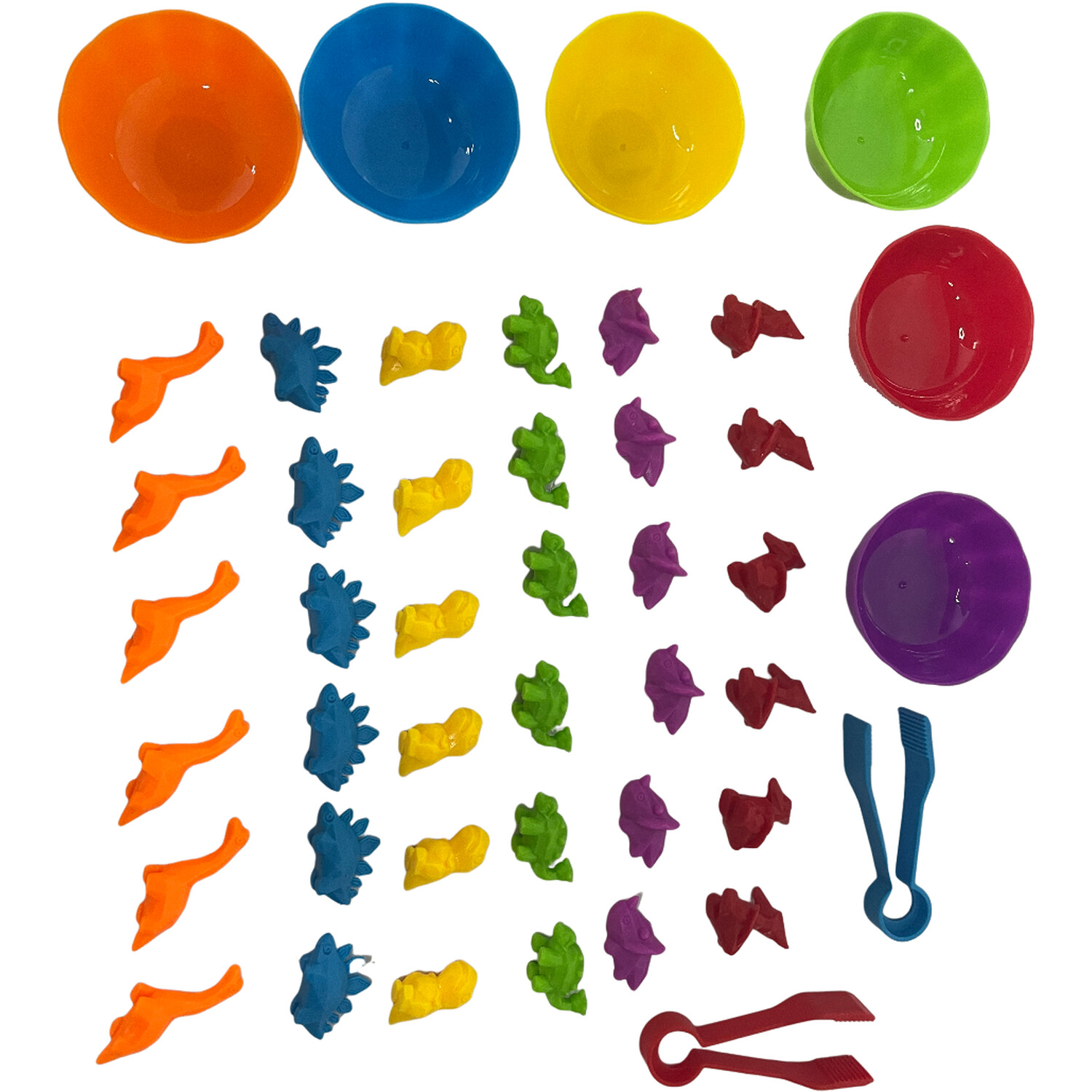 Counting Dino or Sealife Tub - Multicolour Image 3