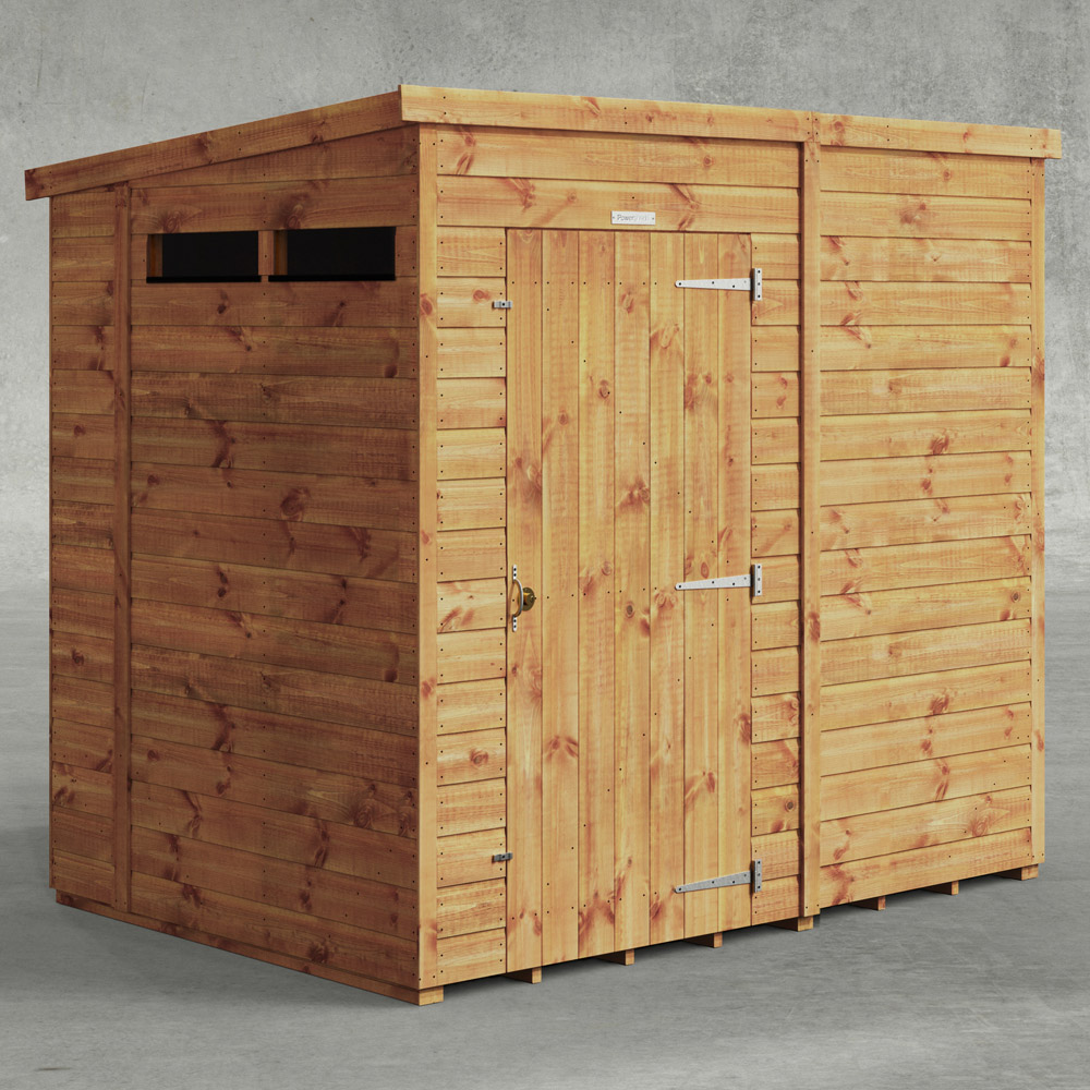 Power Sheds 7 x 5ft Pent Security Shed Image 2