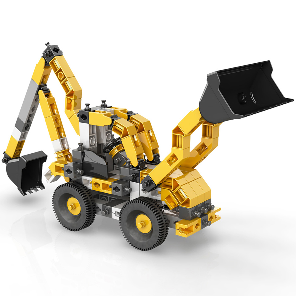 Engino Creative Builder Wheeled Loader Machinery Set Image 4