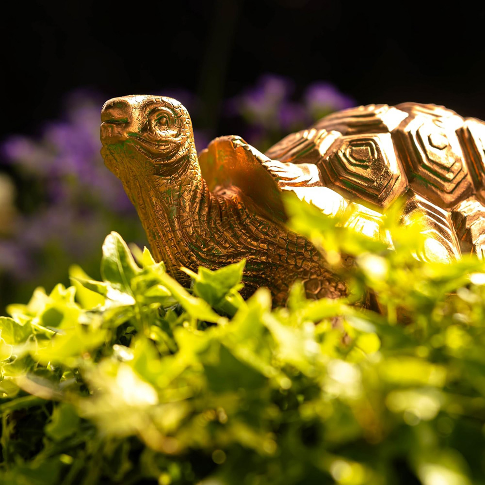 Marco Paul Bronze Tortoise Family Garden Ornament Image 3