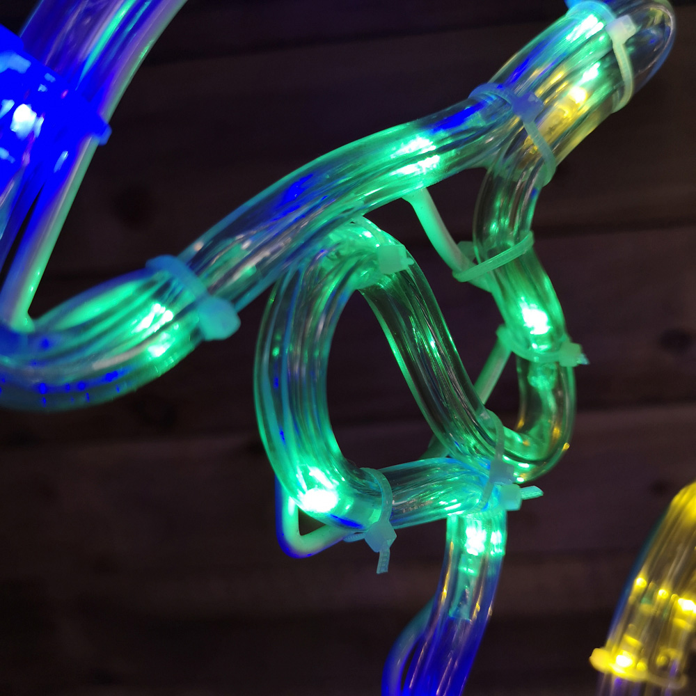 Samuel Alexander Nativity Shepherd with Lamb Silhouette Multicolour LED Rope Light 100cm Image 3
