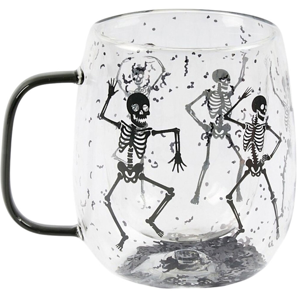 Halloween Glass Double Wall Mug Image 3