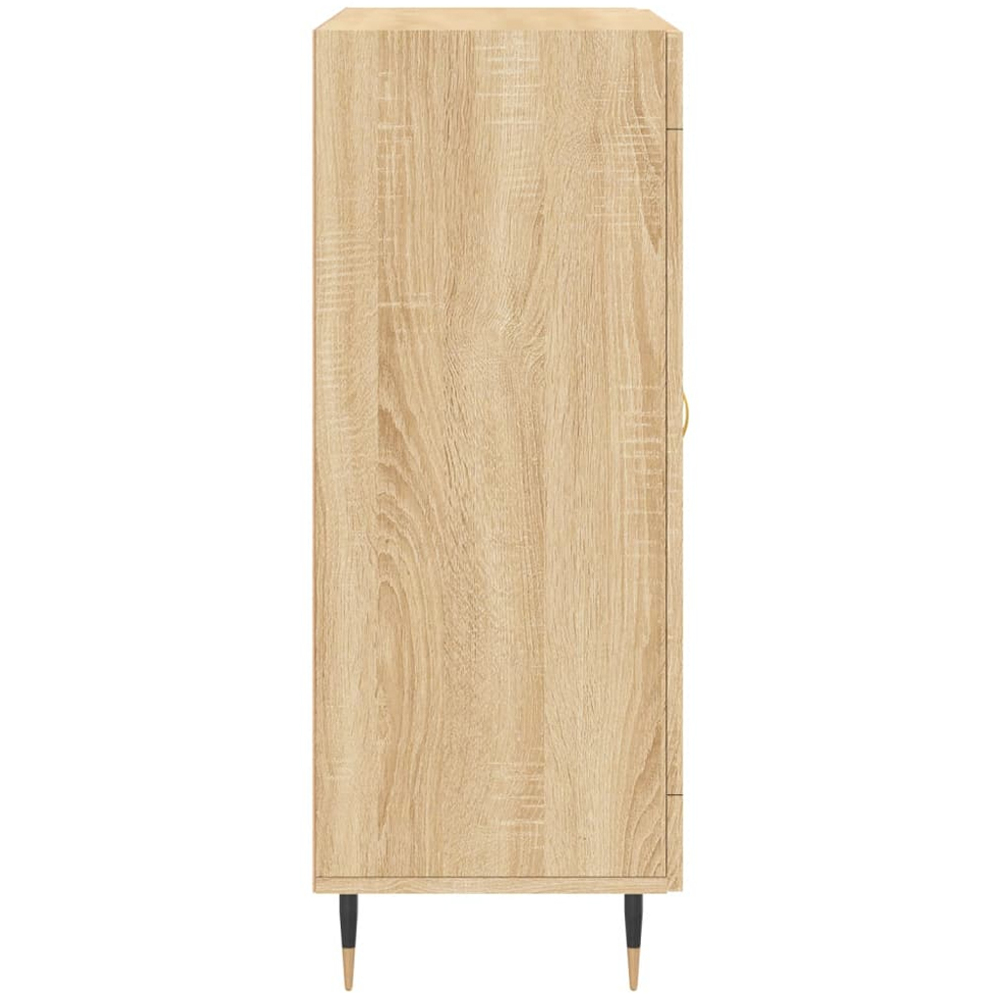 vidaXL 2 Door Sonoma Oak Sideboard Image 7