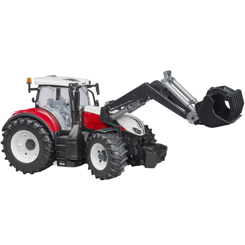 Bruder Steyr 6300 Terrus CVT Tractor with Frontloader Image 1