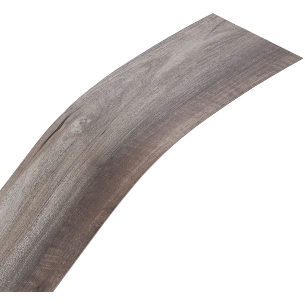 Living and Home Wood Colour Rectangle PVC Flooring Self Adhesive 36 Pack Image 4