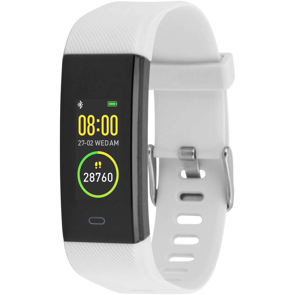 B-Aktiv Play White Smart Activity Tracker Bracelet Image 1