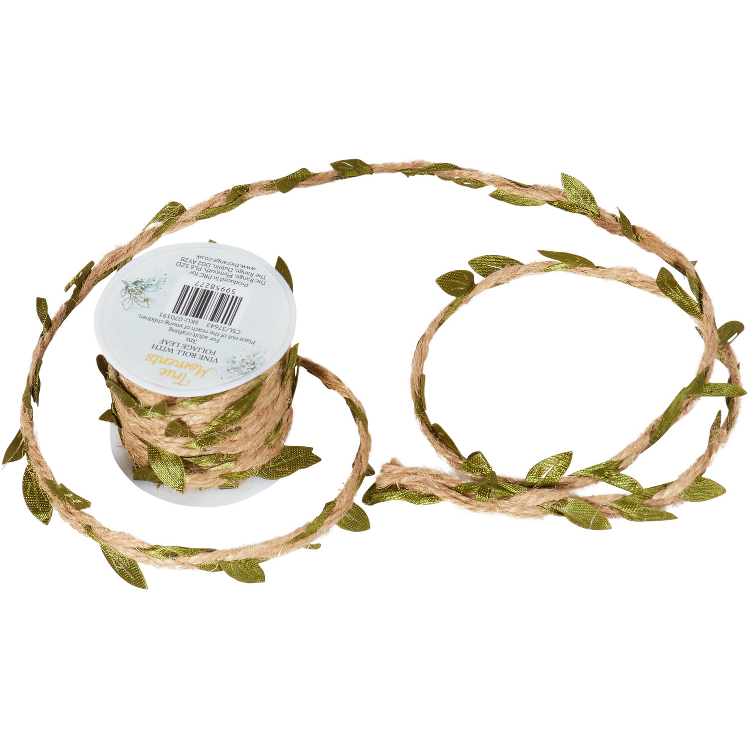 Vine Roll with Foliage Leaf Image 2