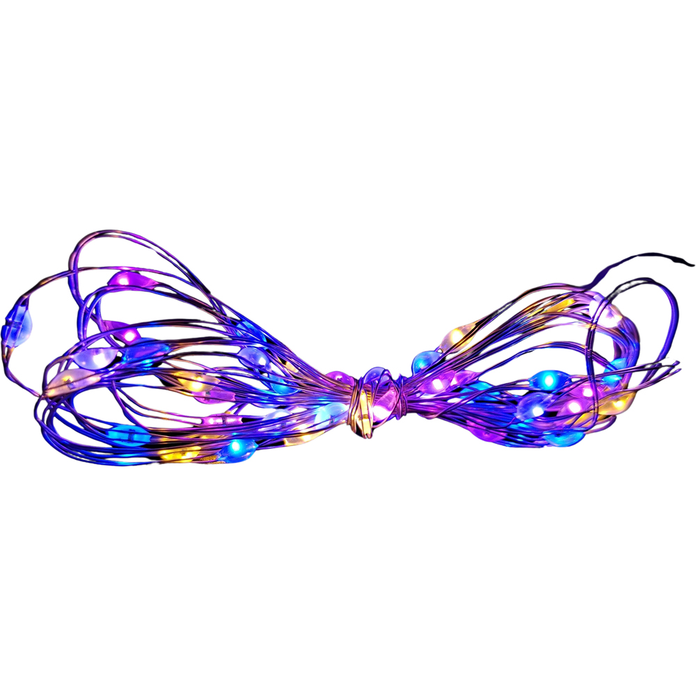 Premier 100 Rainbow LED Multifunction Pin Wire Light 5m Image 2