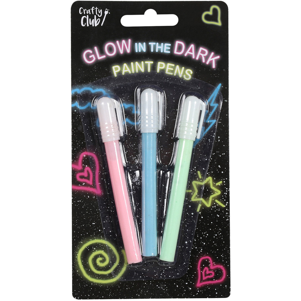 Crafty Club Glow In The Dark Paint Pens Image