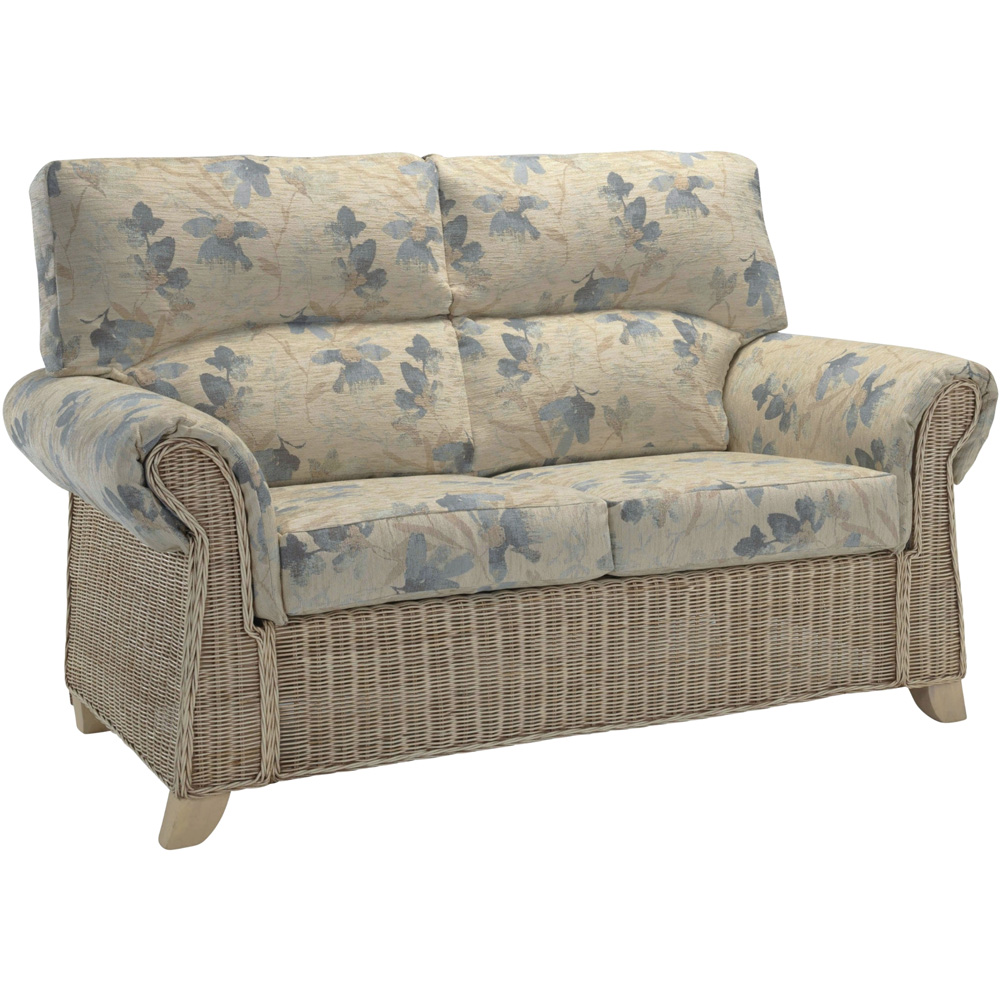 Desser Furniture Clifton 2 Seater Naural Rattan Oasis Sofa Image 2