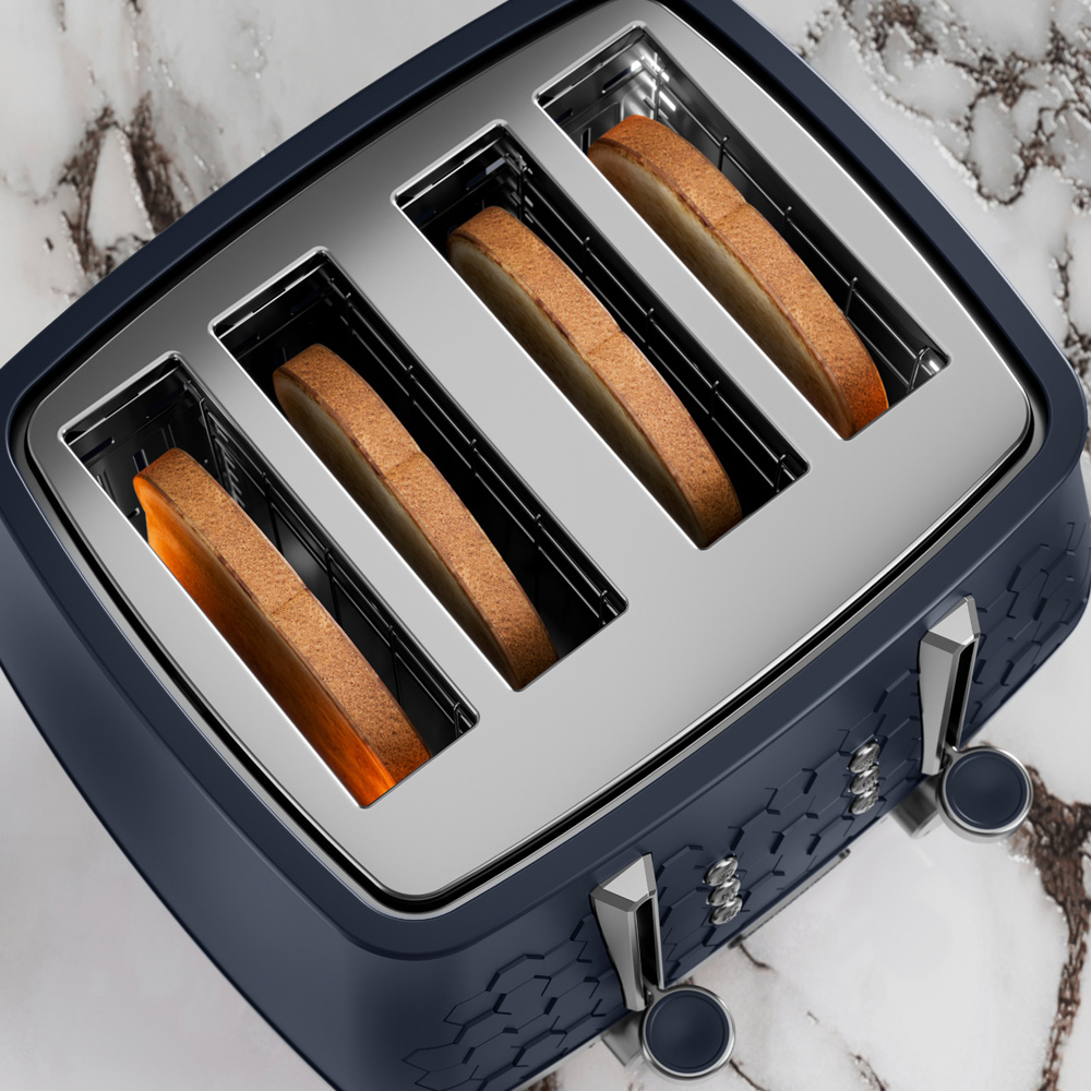 Morphy Richards 243021 Cassini Black 4 Slice Toaster Image 6