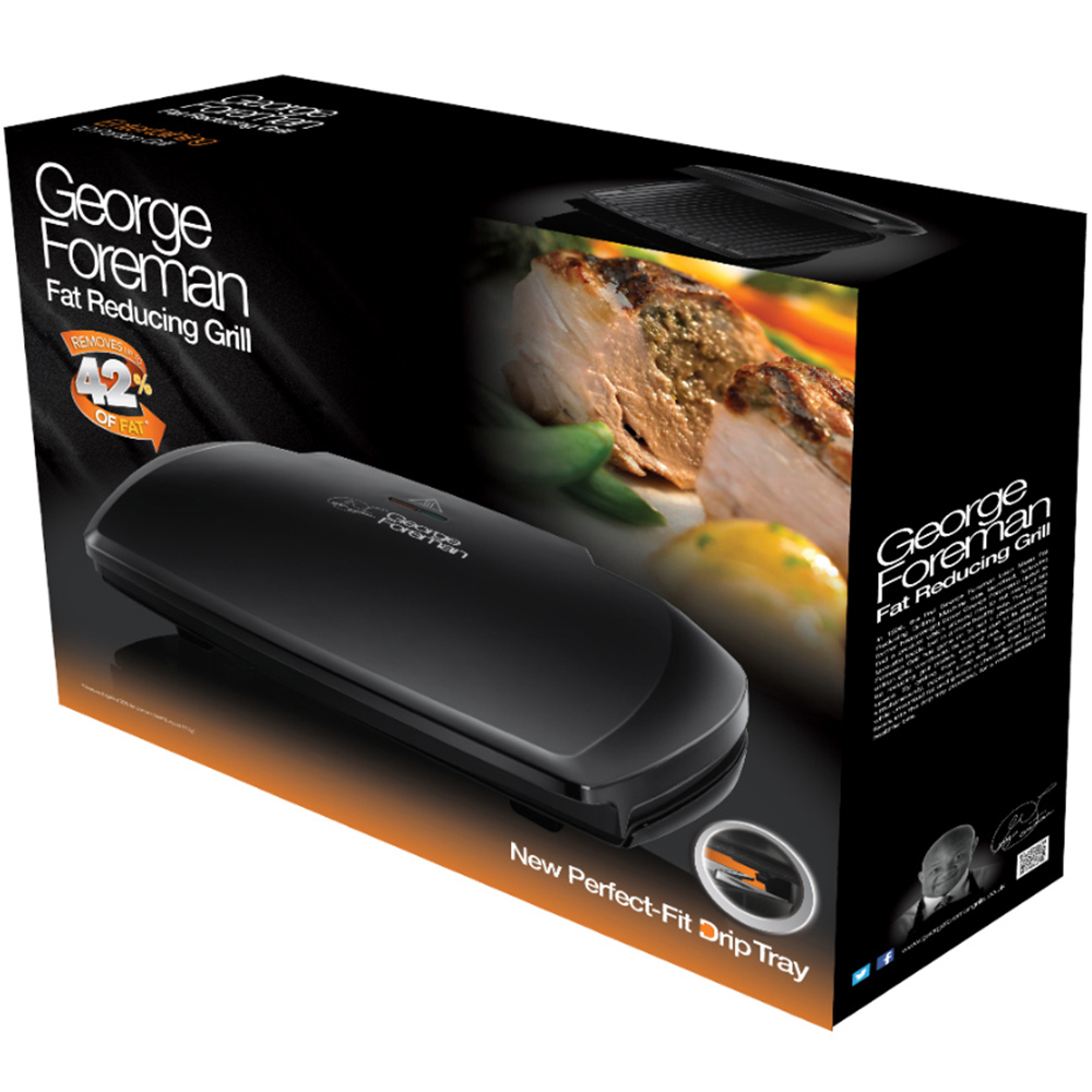 George Foreman 23440 Classic Black Large Grill 2400W Image 9
