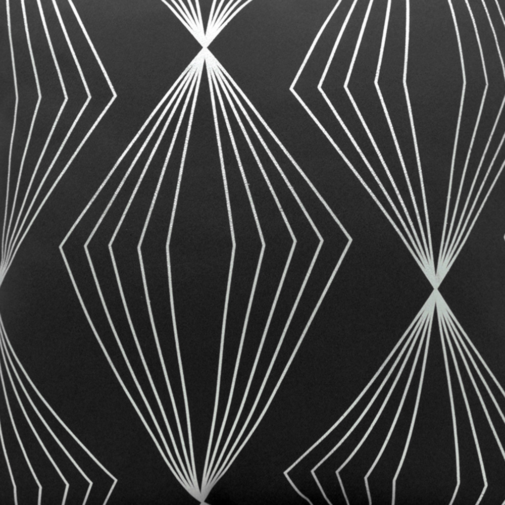 Velosso Onyx Black Filled Cushion 43 x 43cm 2 Pack Image 2