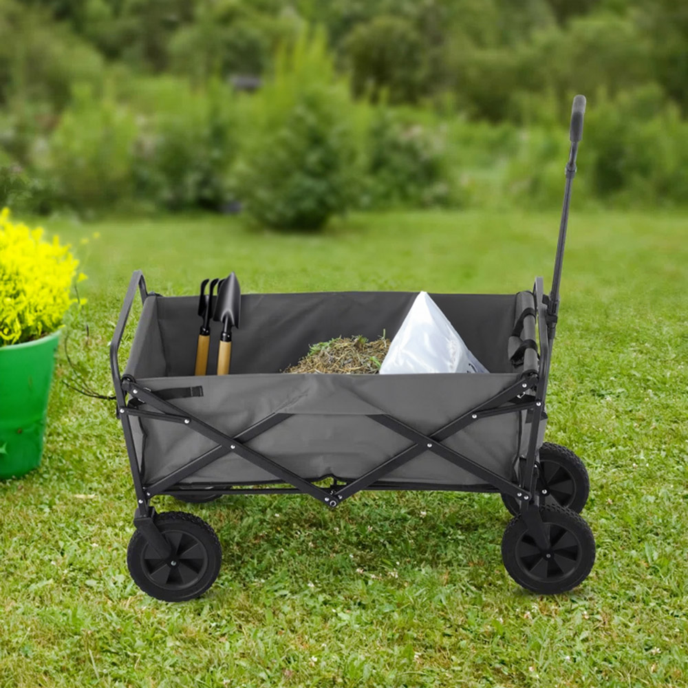 Neo Grey Foldable Garden Festival Cart 150kg Image 3