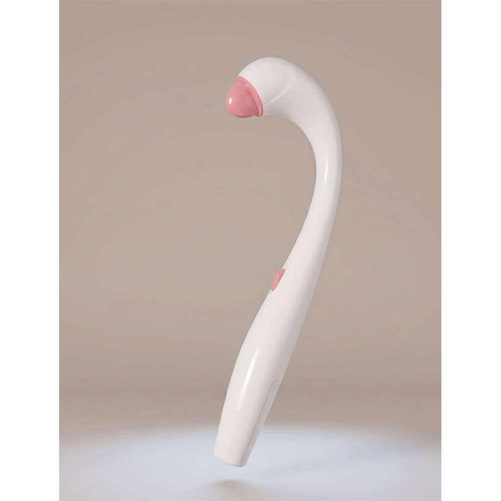 Avilo White Swan Shape Massager Image 3