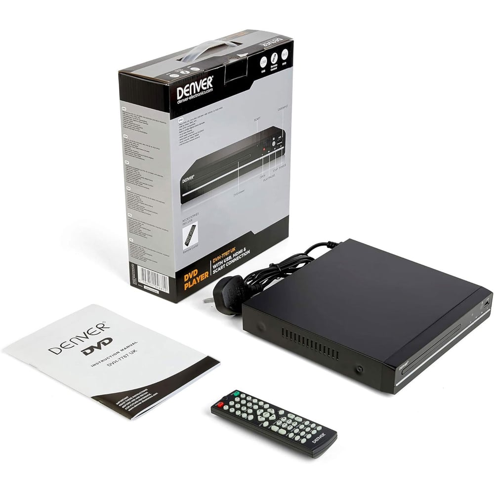 Denver DVH-7787 Compact DVD Player Image 6