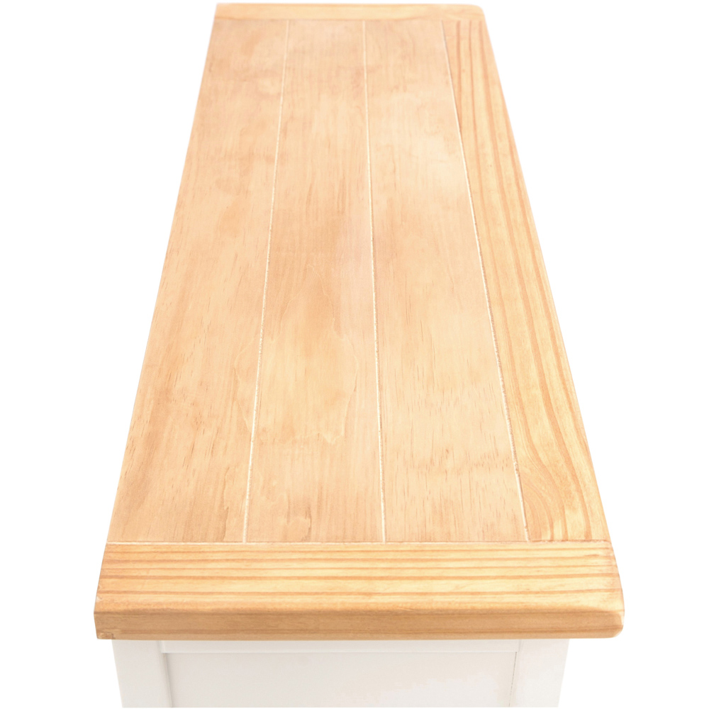 Maggiori 3 Shelf Off White Bookcase Image 6