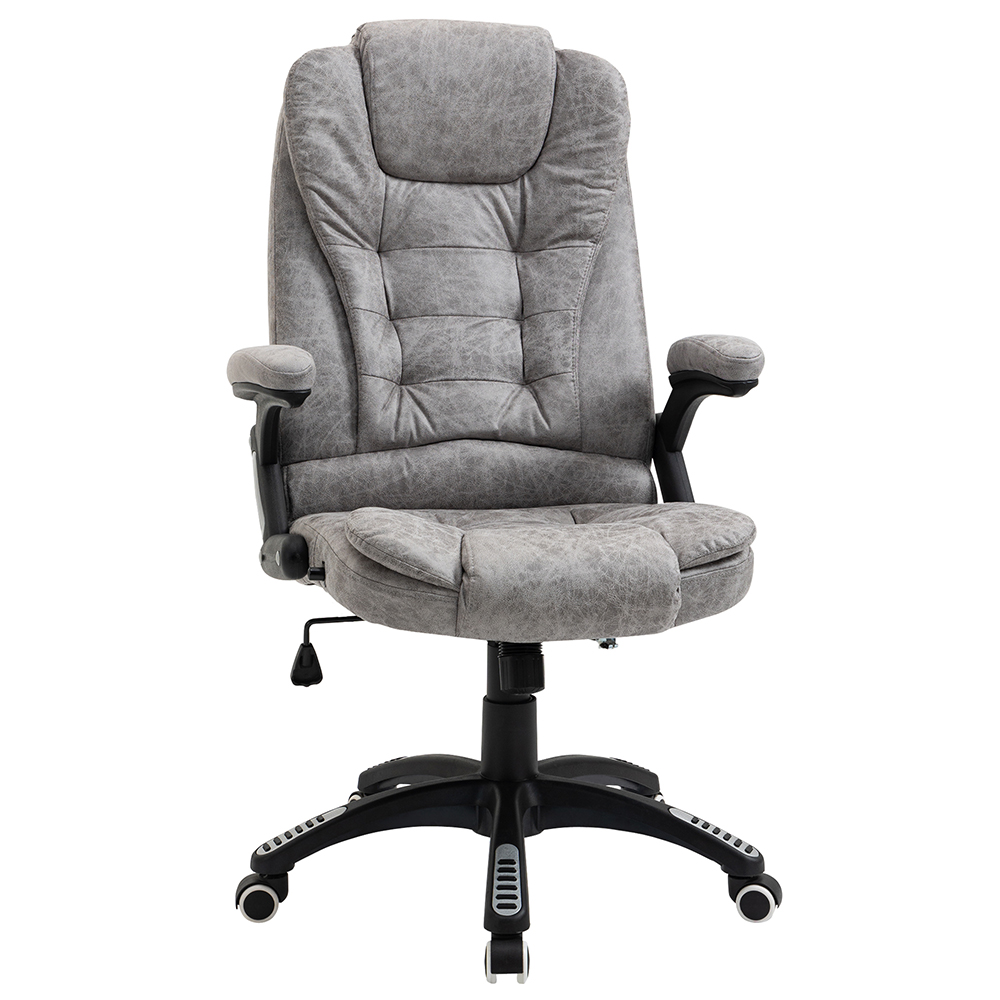Portland Grey Ergonomic Swivel Office Chair Image 2