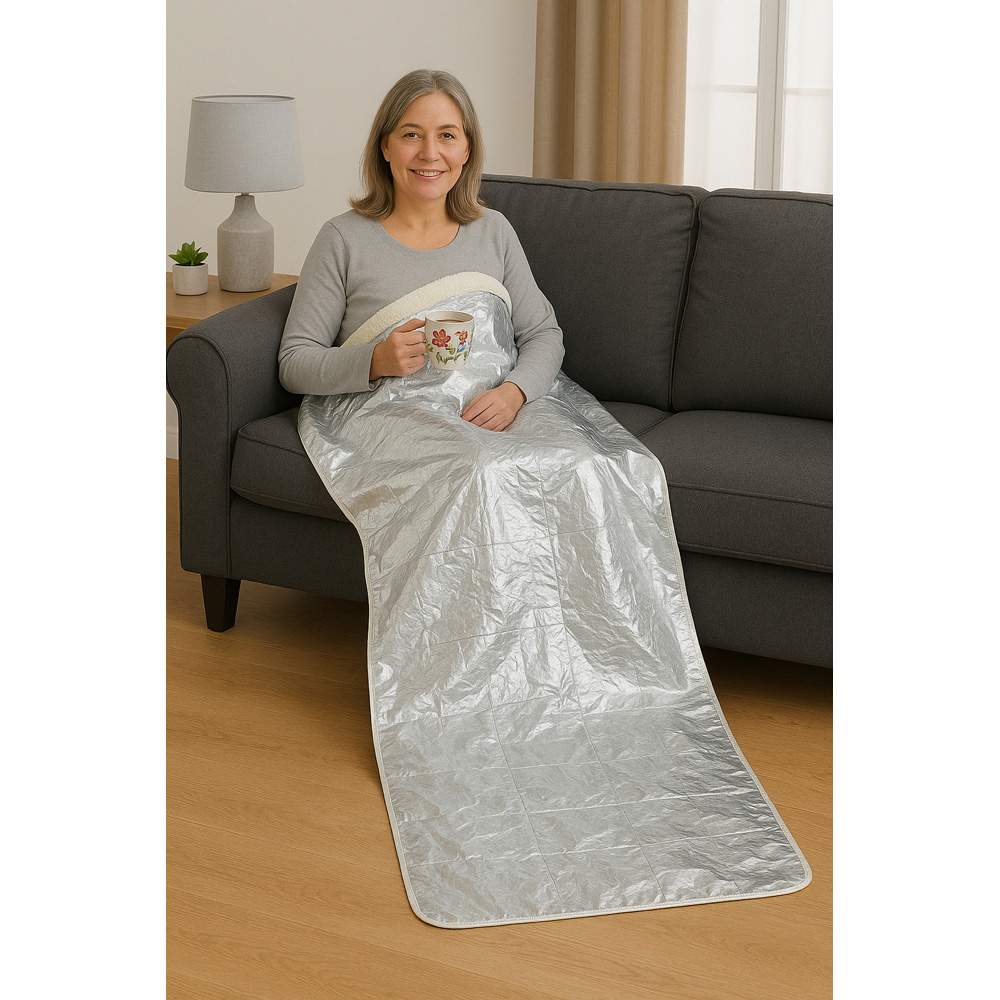 Avilo Silver Below Zero Blanket 145 x 85cm Image 3