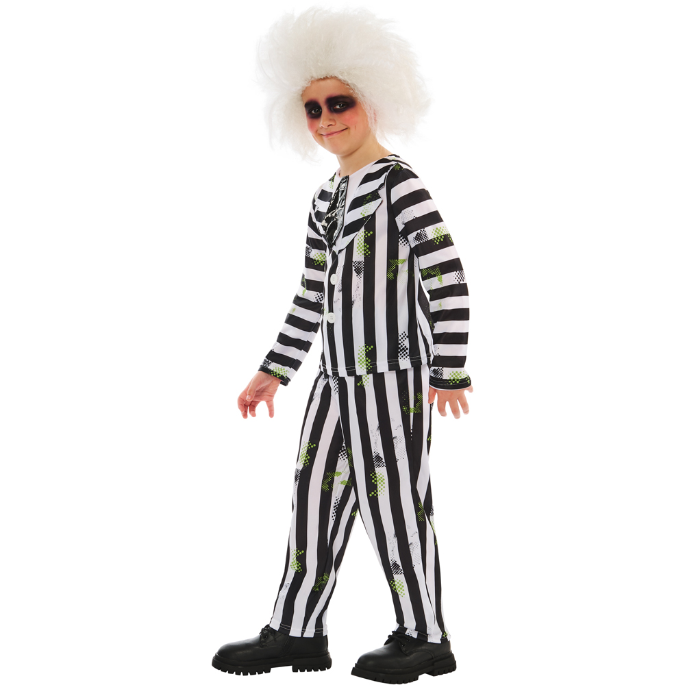 Beetlejuice Kids Unisex costume – Includes Wig  S Image 6
