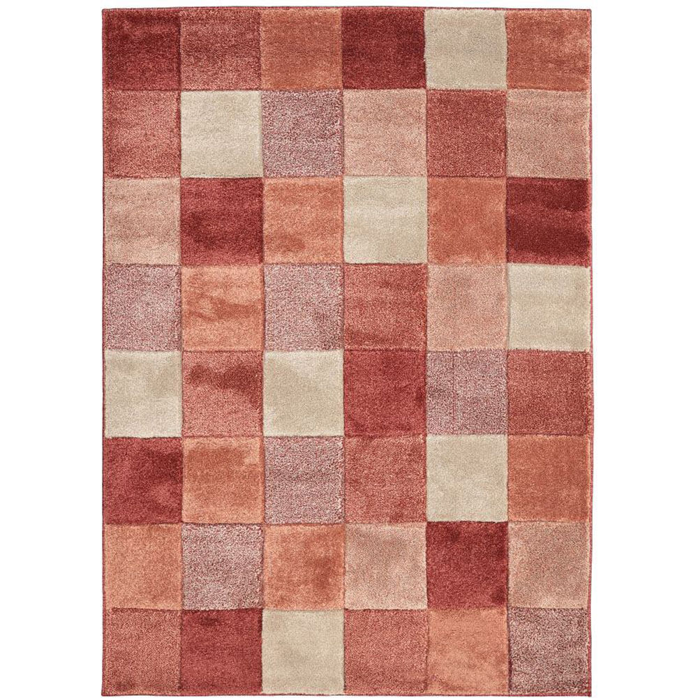 Homemaker Newport Terracotta Blocks Rug 200 x 290cm Image 2