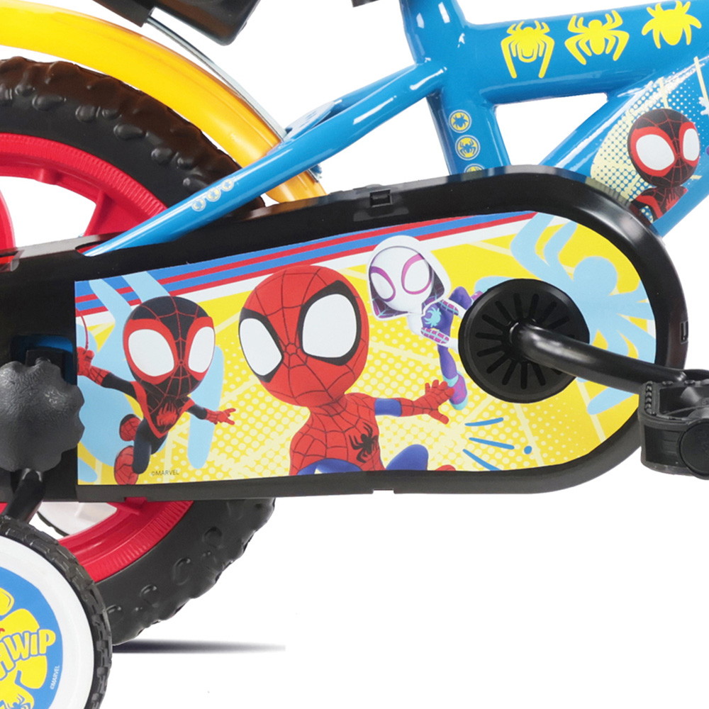 Denver Marvel Spidey 12 inch Kids Bicycle with Stabilisers Image 5
