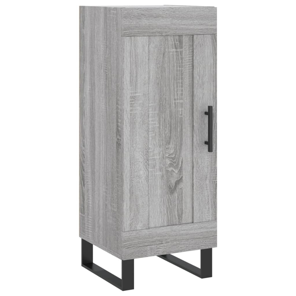 vidaXL 2 Door Grey Sonoma Highboard Image 5