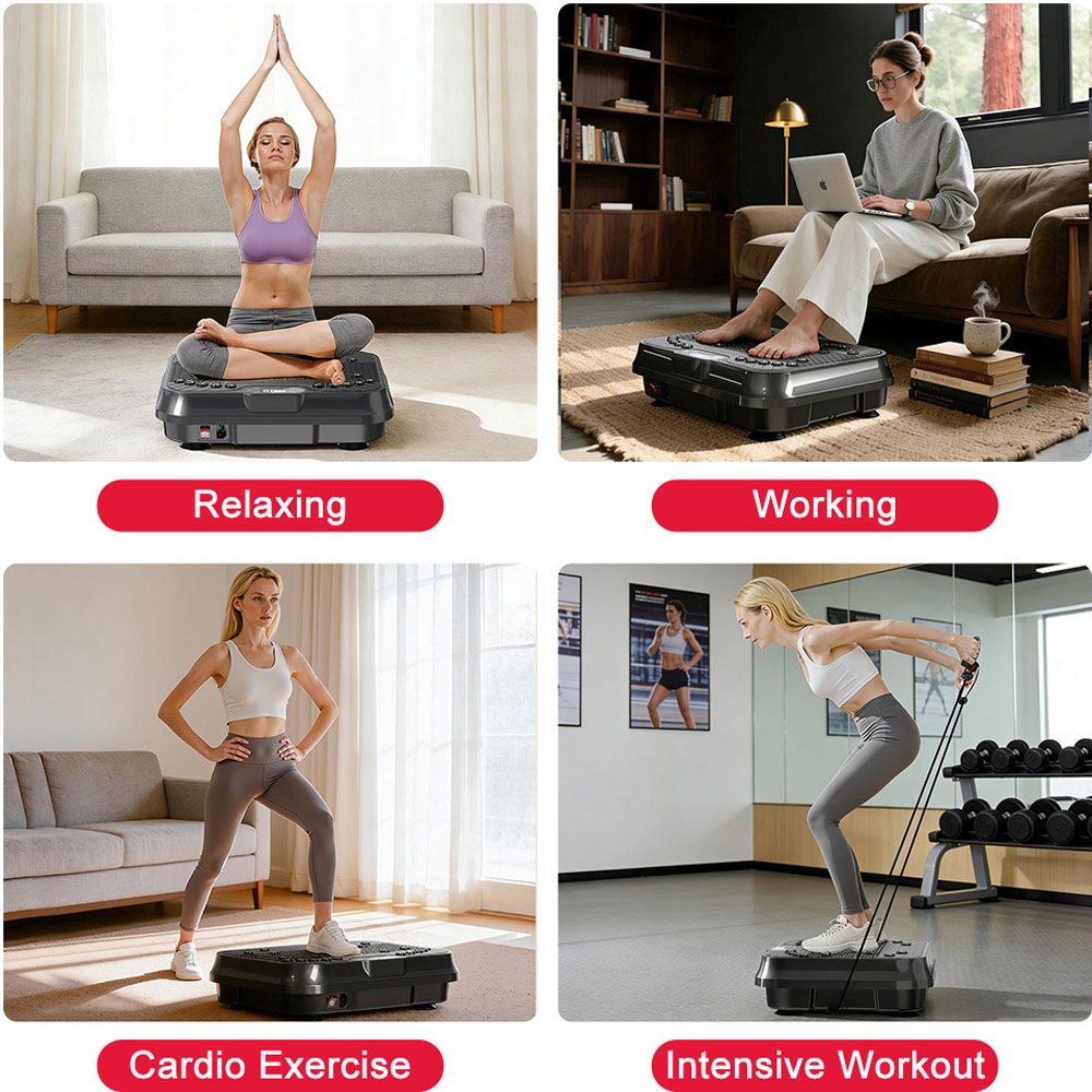 Rattrix F1 Black Vibration Plate with 250 Intensity Levels Image 8