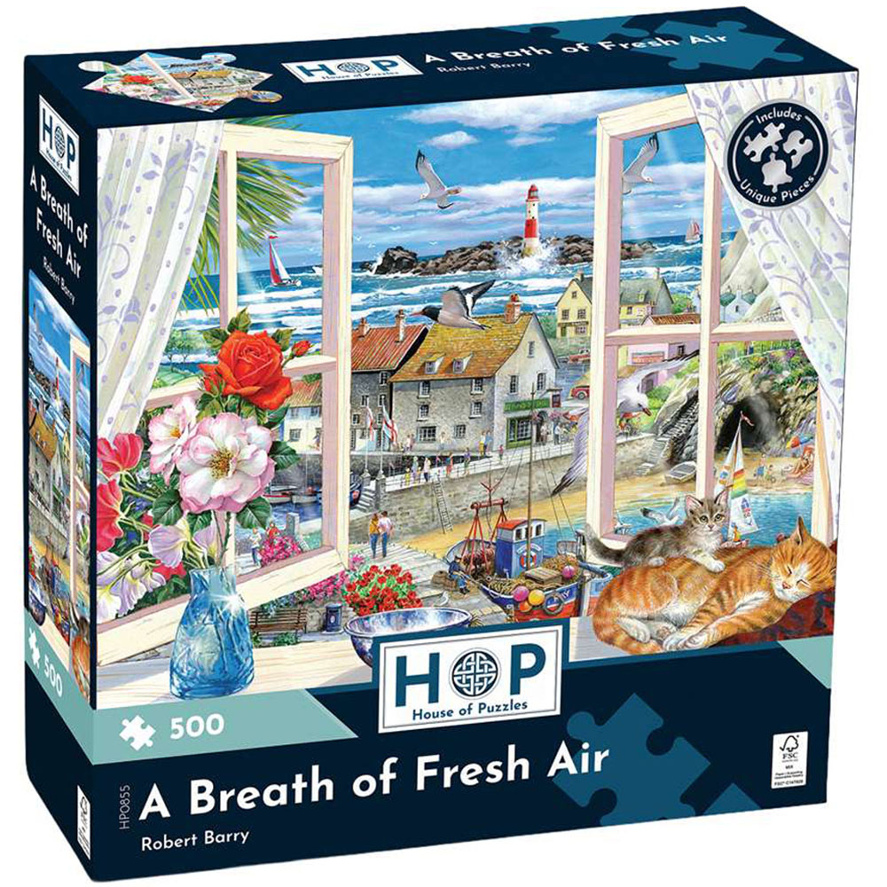 The House of Puzzles A Breath of Fresh Air 500 Piece Jigsaw Puzzle Image 2