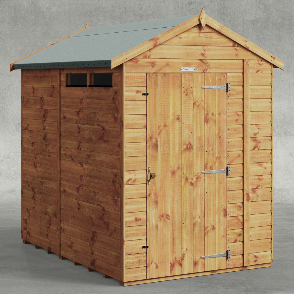 Power Sheds 7 x 5ft Apex Security Shed Image 2
