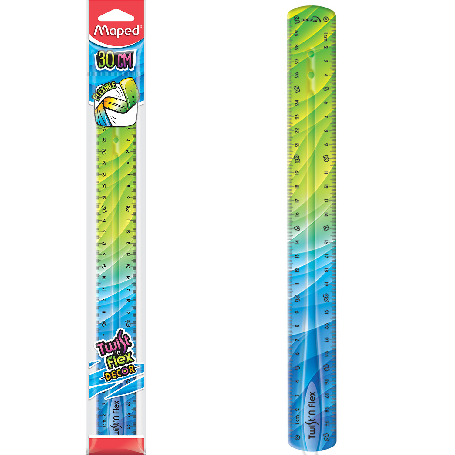 Maped 30cm Twist N Flex Decor Ruler Image 3