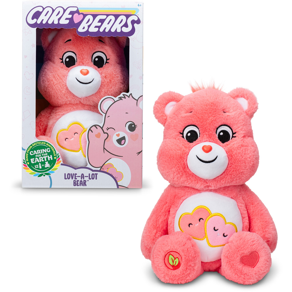 Basic Fun Care Bears Medium Plush Love-A-Lot Bear Soft Toy 35cm Image 3