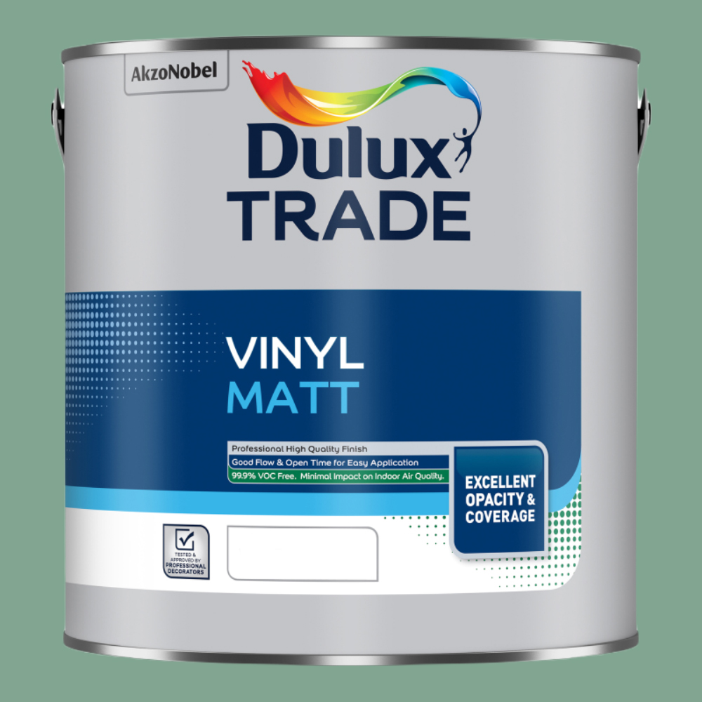 Dulux Trade Village Maze Walls and Ceilings Vinyl Matt Paint 2.5L Image 2