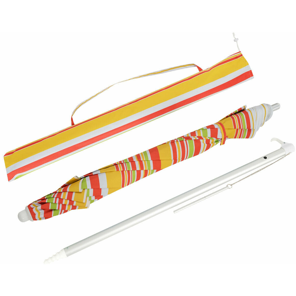 Costway Yellow Sun Umbrella Parasol 2m Image 5