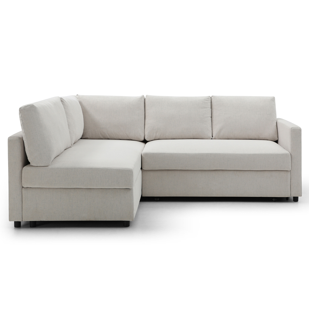 Clare 4 Seater Natural Corner Sofa Bed Image 2