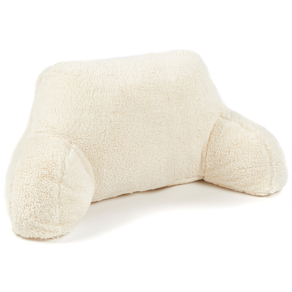 Downland Huggleland Cream Fleece Cuddle Cushion Image 1